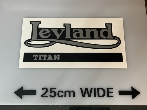 Leyland titan sticker vinyl - leyland,