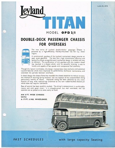 Leyland titan opd2 double - opd2/1,